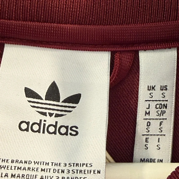 Adidas Unisex Maroon FC Bayern München Jacket - Picture 6 of 7